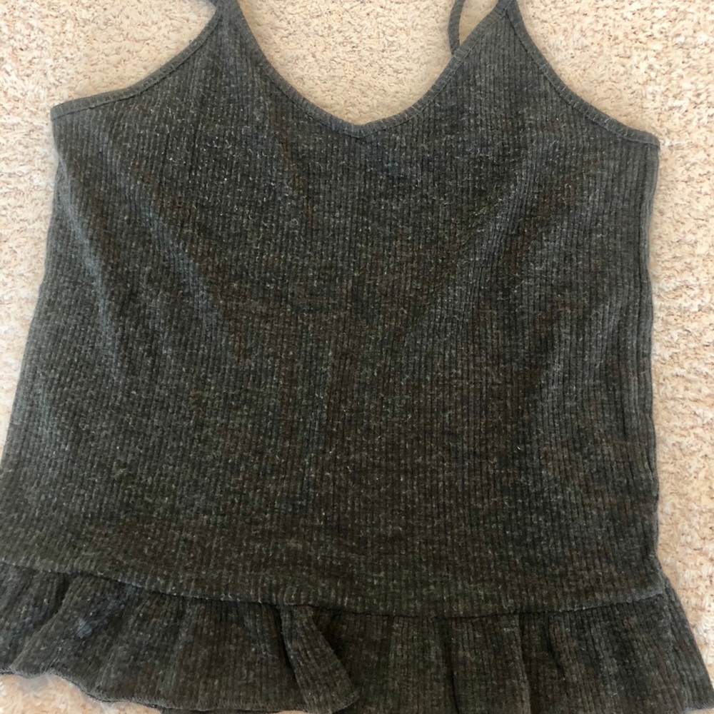 American Eagle Charcoal Tank Top
